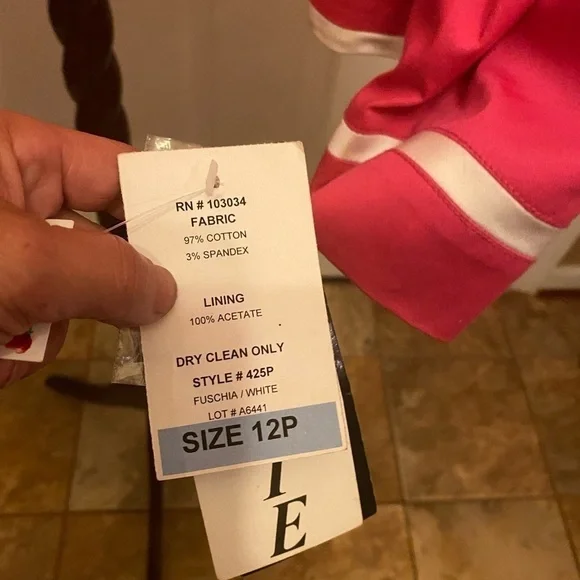 Vintage GIANCARLO FERRARI HOT PINK BLAZER SIZE 12P - Picture 10 of 11